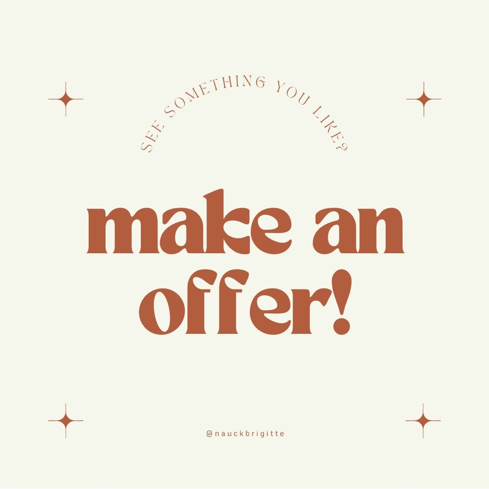 See something you like? Make an offer!